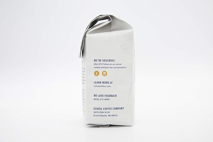 Caramel Creme, Schuil Whole Bean Coffee, Fair Trade, Premium Light Roasted Gourmet Whole Coffee Beans (12 Ounce Bag) - Small Batch Coffee Beans, Smooth and Full Bodied, Light Roast, Specialty Coffee, Caramel Flavored Coffee