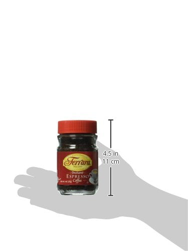 Ferrara Instant Espresso Coffee, 2-Ounce Glass Jars (Pack of 6)