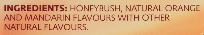 Twinings Honeybush, Mandarin, & Orange Herbal Tea Individually Wrapped Bags, 20 Count (Pack of 6), Naturally Caffeine-Free, Enjoy Hot or Iced | Packaging May Vary