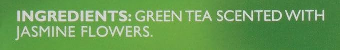 Twinings Green Tea with Jasmine Individually Wrapped Bags, 20 Count (Pack of 6), Fragrant Floral Scent, Caffeinated, Enjoy Hot or Iced | Packaging May Vary