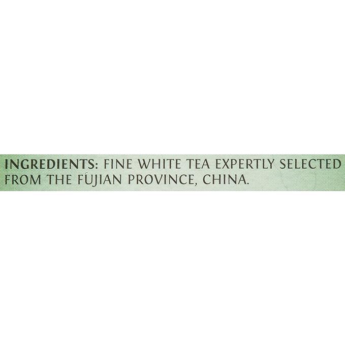 Twinings Pure White Tea Individually Wrapped Bags, 20 Count (Pack of 6), Light & Fresh, Caffeinated, Enjoy Hot or Iced | Packaging May Vary