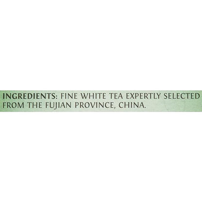 Twinings Pure White Tea Individually Wrapped Bags, 20 Count (Pack of 6), Light & Fresh, Caffeinated, Enjoy Hot or Iced | Packaging May Vary