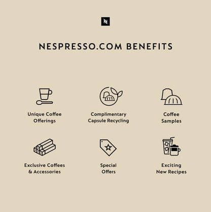 Nespresso Capsules Vertuo, Voltesso, Mild Roast Espresso, 50-Count Espresso Pods, Brews 1.35oz.
