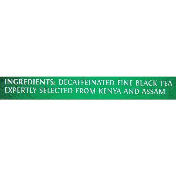 Twinings Decaffeinated Irish Breakfast Black Tea Individually Wrapped Bags, 20 Count (Pack of 6), Flavourful, Robust, Enjoy Hot or Iced | Packaging May Vary