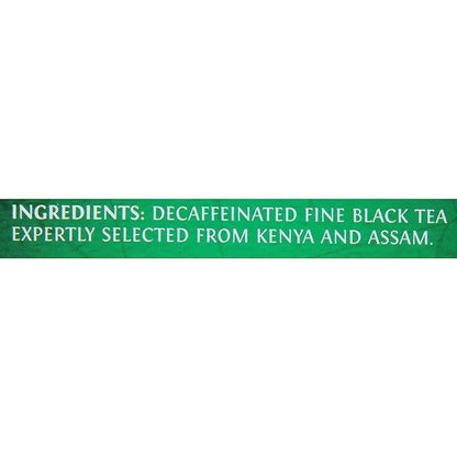 Twinings Decaffeinated Irish Breakfast Black Tea Individually Wrapped Bags, 20 Count (Pack of 6), Flavourful, Robust, Enjoy Hot or Iced | Packaging May Vary