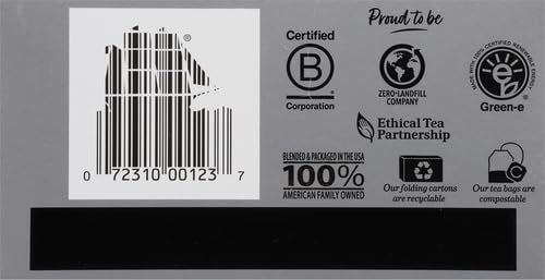 Bigelow, Earl Grey Tea (Caffeinated), 20 Count