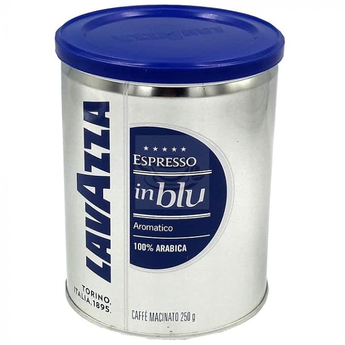 Lavazza InBlu Ground Espresso, 8.8-Ounce Can