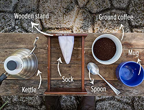 Café Britt® - Costa Rican Dark Roast Coffee (12 oz.) - Whole Bean, Arabica Coffee, Kosher, Gluten Free, 100% Gourmet & Dark Roast (1 Year Shelf-Life)