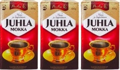 Paulig Juhla Mokka Coffee 500g Bag 3 Pack Imported From Finland