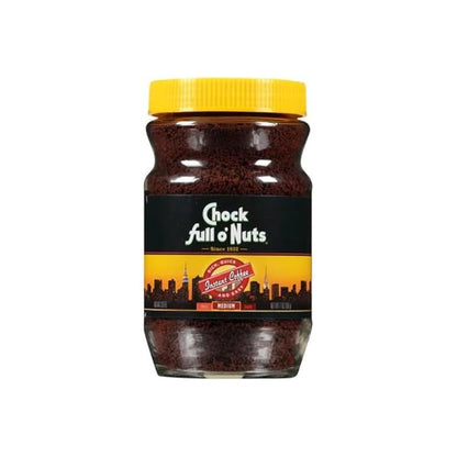 Chock Full o' Nuts Coffee, Regular Instant Medium Coffee (7 Ounce (Pack of 1), Medium)
