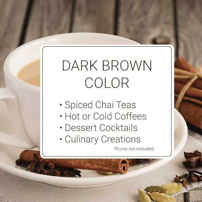 Monin - Chai Tea Concentrate, Spiced Green Tea Flavor, Natural Flavors, Great for Spiced Chai Teas, Coffee Drinks, Dessert Cocktails, and Other Culinary Creations, Non-GMO, Gluten-Free (750 ml)
