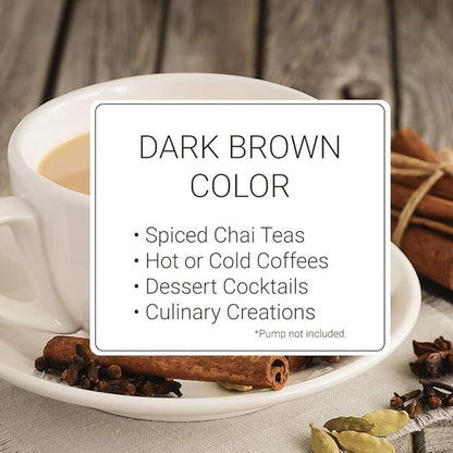 Monin - Chai Tea Concentrate, Spiced Green Tea Flavor, Natural Flavors, Great for Spiced Chai Teas, Coffee Drinks, Dessert Cocktails, and Other Culinary Creations, Non-GMO, Gluten-Free (750 ml)