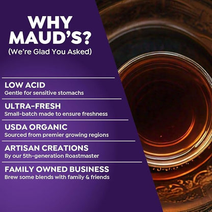 Maud's Organic Chai Tea Pods, 48 ct, Recyclable Single Serve Tea Pods – 100% Gourmet Blended Tea Leaves, Compatible with Keurig K Cups Maker