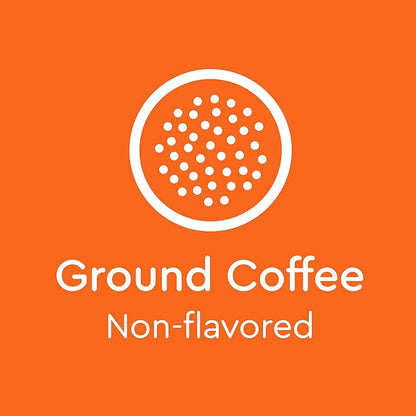 BIGGBY French Roast Ground Coffee, 12oz Bag, Dark Roast