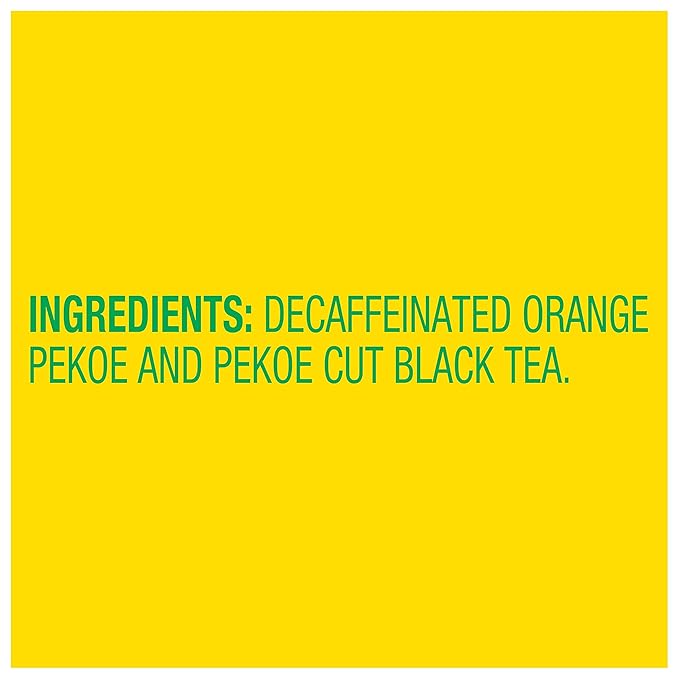 Lipton Decaf Black Tea Bags, Hot or Iced Tea, 600 Total Bags (50ct - Pack of 12)