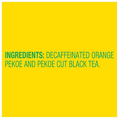 Lipton Decaf Black Tea Bags, Hot or Iced Tea, 600 Total Bags (50ct - Pack of 12)