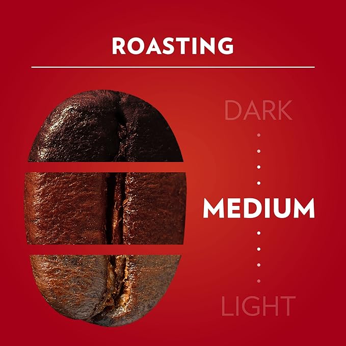 Lavazza Qualità Rossa Ground Coffee, Medium Roast, Arabica and Robusta Blend, 8.8 oz Brick (Pack of 20)