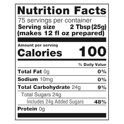Lipton Iced Tea Mix, Lemon, Makes 10 Quarts,Count 6(Pack of 1)