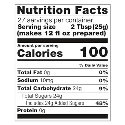 Lipton Iced Tea Mix, Peach Sweetened 10 qt (pack of 6)