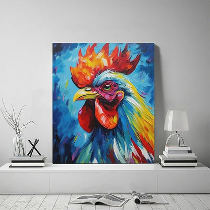 Shark Wall Art Ocean Shark Pictures Wall Decor Canvas Print Painting Home Decoration Artwork For Living Room Office Bedroom Bathroom Framed 20"X24"