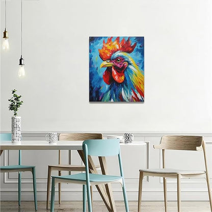 Shark Wall Art Ocean Shark Pictures Wall Decor Canvas Print Painting Home Decoration Artwork For Living Room Office Bedroom Bathroom Framed 20"X24"