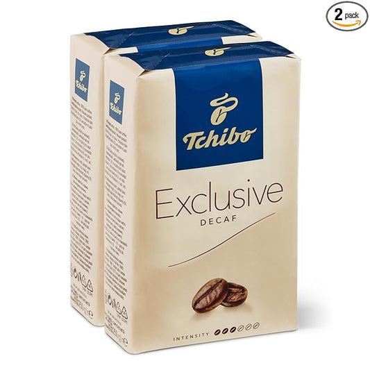 Tchibo Exclusive Decaf Ground Coffee 2 Packs X 8.8oz/250g