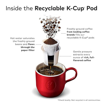 The Original Donut Shop Regular, Single-Serve Keurig K-Cup Pods, Medium Roast Coffee K-Cups! - Full-bodied, bold, and flavorful! - Full-flavored and easy going! - Simply great coffee!