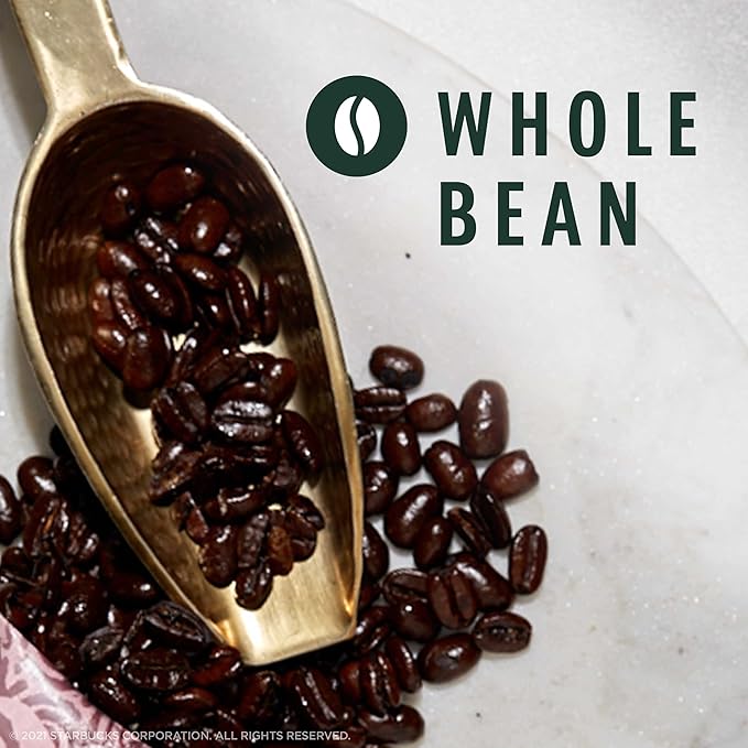Starbucks Whole Bean Coffee, Dark Roast Coffee, Caffè Verona, 100% Arabica, 1 bag (12 oz)