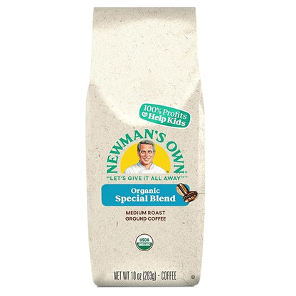 Newmans Own Organics Newmans Special Blend, Medium Roast Ground Coffee, 10oz