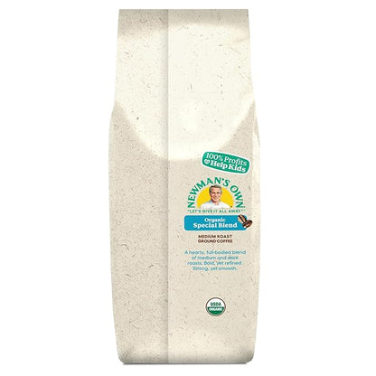 Newmans Own Organics Newmans Special Blend, Medium Roast Ground Coffee, 10oz