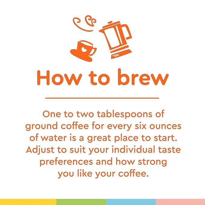 BIGGBY French Roast Ground Coffee, 12oz Bag, Dark Roast