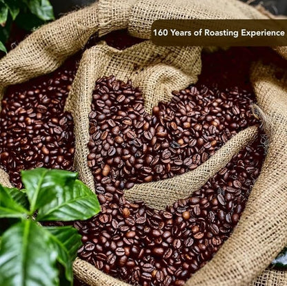 Lion Coffee Premium Gold Roast Ground Coffee, 10% Kona Blend, Medium-Light Roast, A Taste of Aloha - 7 Ounce Bag
