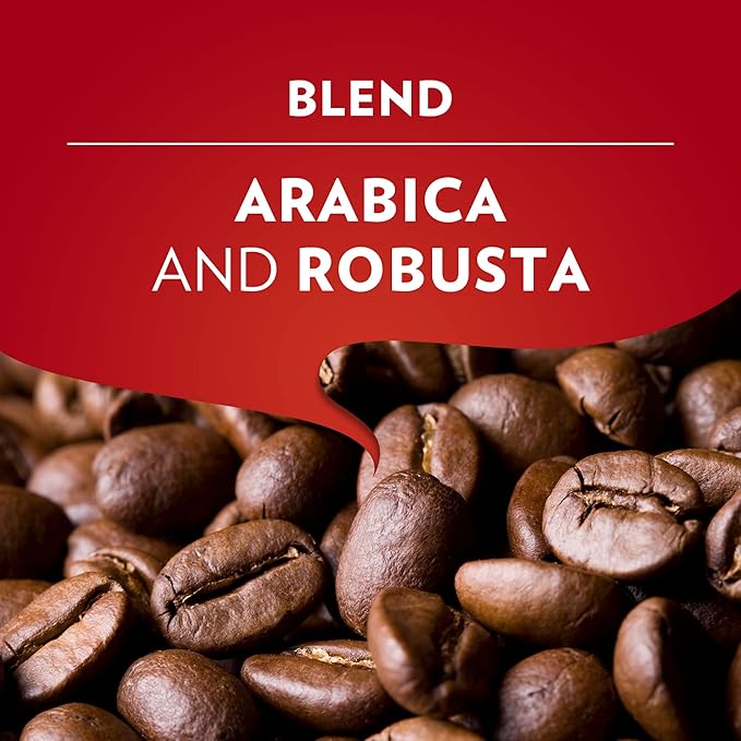 Lavazza Qualità Rossa Ground Coffee, Medium Roast, Arabica and Robusta Blend, 8.8 oz Brick (Pack of 20)