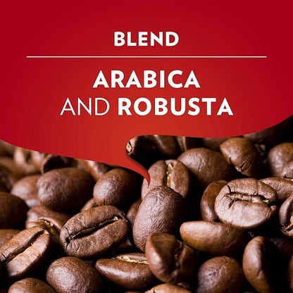 Lavazza Qualità Rossa Ground Coffee, Medium Roast, Arabica and Robusta Blend, 8.8 oz Brick (Pack of 20)