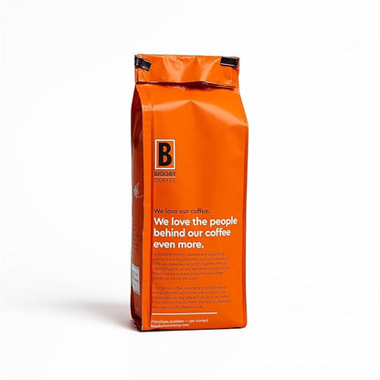 BIGGBY French Roast Ground Coffee, 12oz Bag, Dark Roast