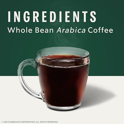 Starbucks Whole Bean Coffee, Dark Roast Coffee, Caffè Verona, 100% Arabica, 1 bag (12 oz)