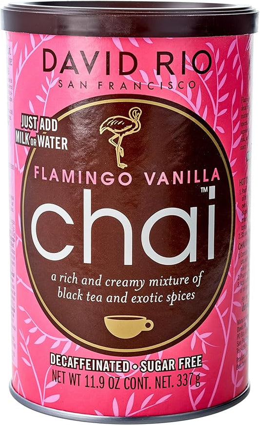 David Rio Chai Mix, Flamingo Vanilla, 11.9 Ounce (Pack of 1)