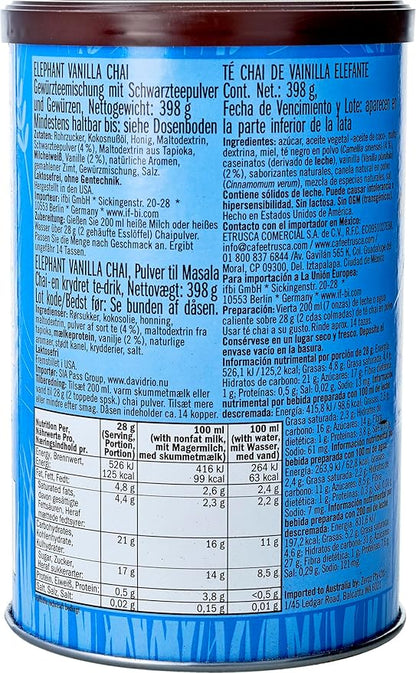 David Rio Mix, Elephant Vanilla, 14 Ounce (Pack of 1)