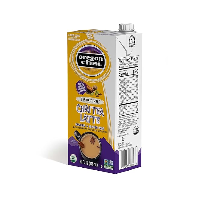 Oregon Chai Original Chai Concentrate, 32 Fluid Ounce (Pack of 1)