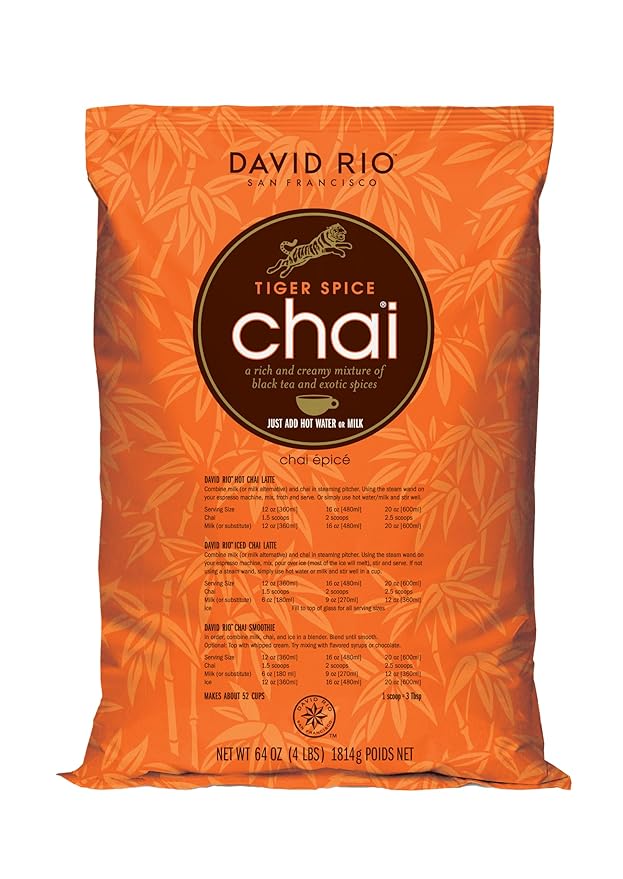 David Rio Tiger Spice Chai, 64 Ounce (Pack of 1)