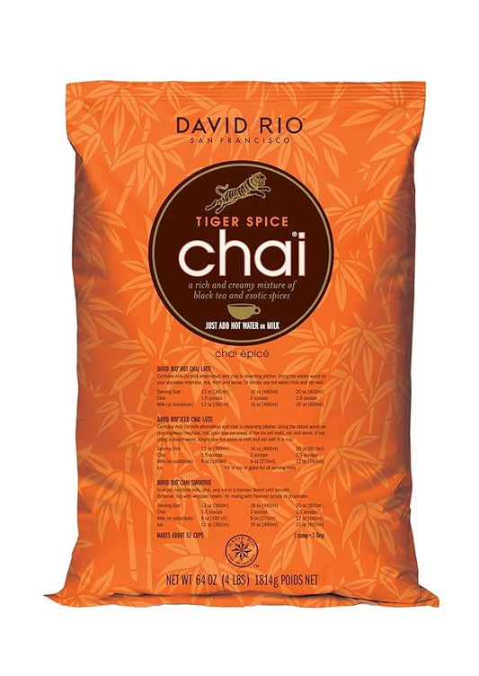 David Rio Tiger Spice Chai, 64 Ounce (Pack of 1)