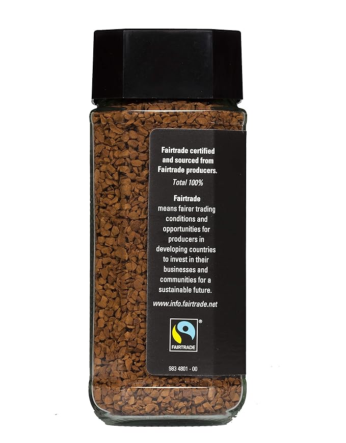 Mount Hagen 3.53oz Organic Freeze Dried Instant Coffee - 6 pack | Eco-friendly Coffee Made From Organic Medium Roast Arabica Beans | Fair-Trade Coffee Instant [6 x 3.53oz Jar]