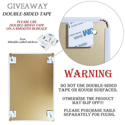 Whimsical Warning Metal Tin Signs 8x12 in Rustic Hanging Plaque for Home Restaurant Bar Cafe Decor Unique Wall Decoration Room Accent Door Sign with Humorous Message