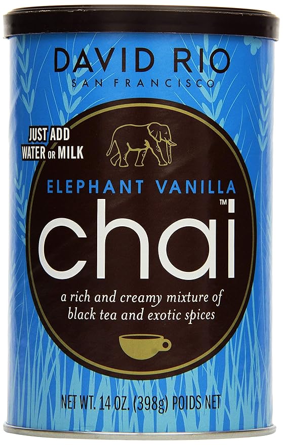 David Rio Mix, Elephant Vanilla, 14 Ounce (Pack of 1)