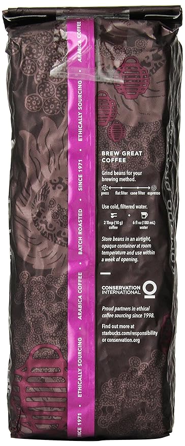 Starbucks Komodo Dragon Blend®, Whole Bean Coffee (1lb)