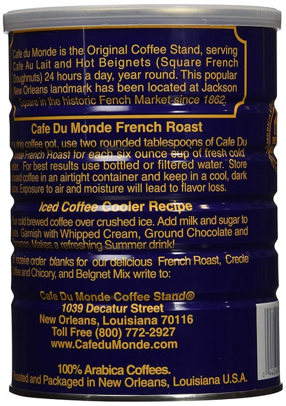 Cafe Du Monde French Roast Dark Coffee, 13 Ounce