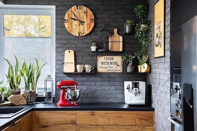 Kitchen Wall Decor Retro Metal Sign Decor Vintage Plaque 8x12 in Funny Poster for Outdoor Garage Porch Cafe for Man Cave Wall Decor