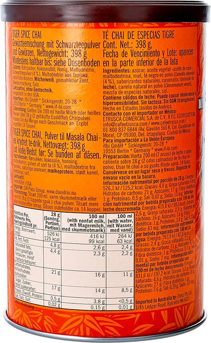 David Rio Mix, Tiger Spice, 14 Ounce (Pack of 1)