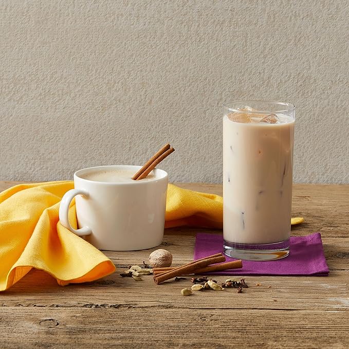 Oregon Chai Original Dry Chai Latte Mix, 8 Count (Pack of 6)