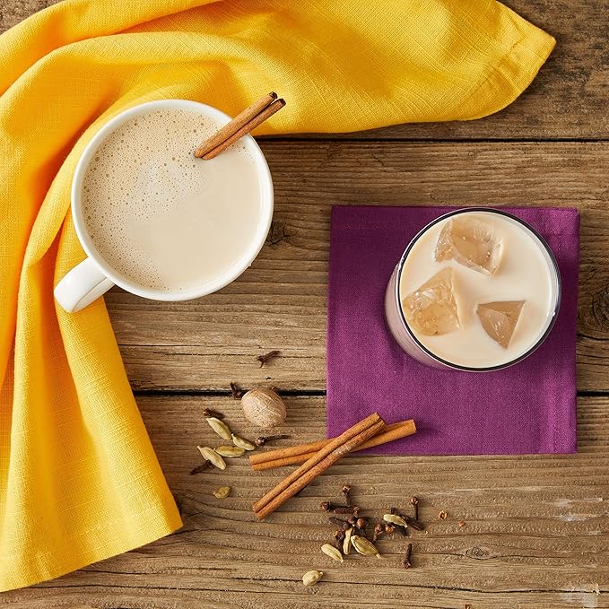Oregon Chai Original Dry Chai Latte Mix, 8 Count (Pack of 6)
